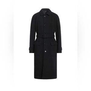 Dolce & Gabbana Black Belted Coat